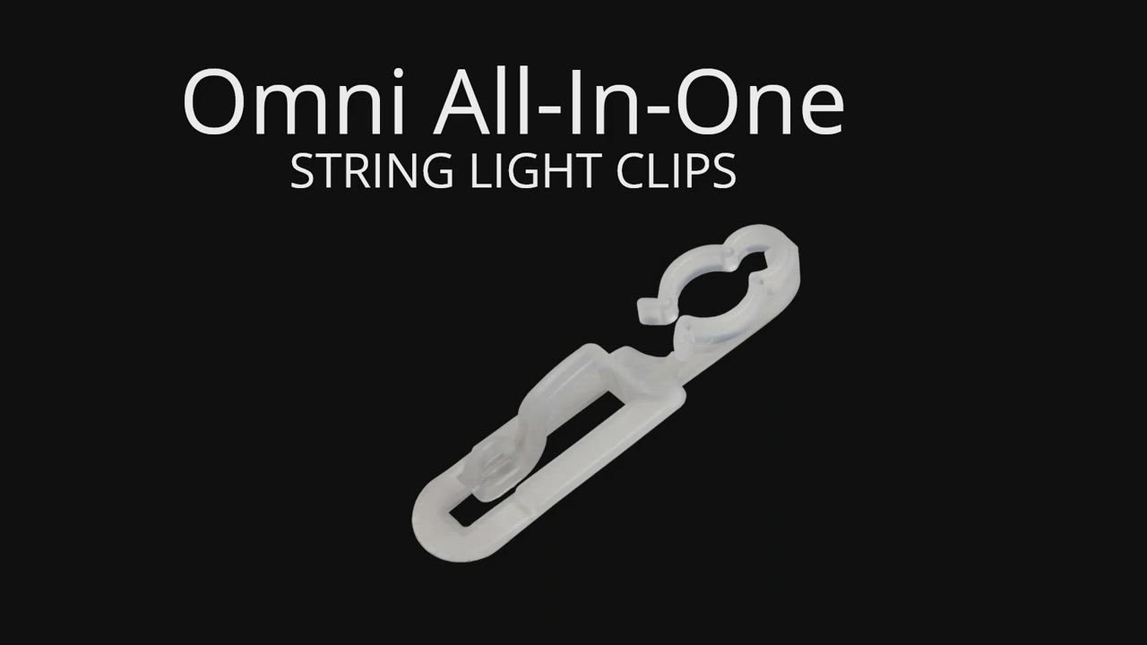 110 Weihnachtslicht-Clips All-in-One – Für Dachrinnen, Schindeln, C7/C9 Lichter, Eiszapfen-Lichter